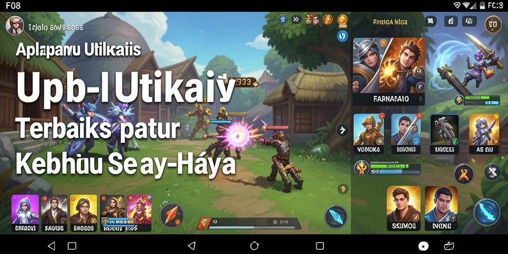 Tampilan utama aplikasi F08 yang menunjukkan berbagai fitur utilitas.