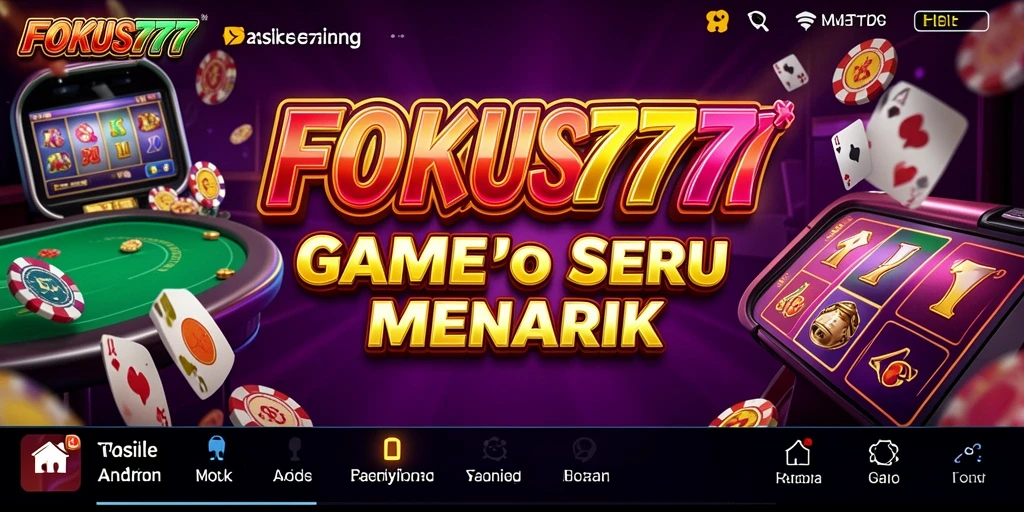 Screenshot FOKUS777 menunjukkan gameplay Kasino yang mengasyikkan.