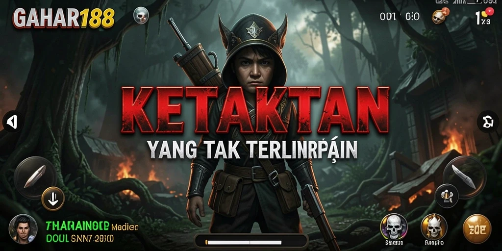Gameplay GAHAR188 yang menyeramkan dan menegangkan.