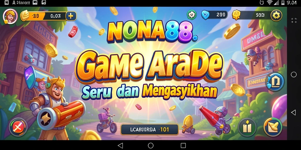 Screenshot gameplay NONA88 dengan aksi seru dalam permainan Arcade.