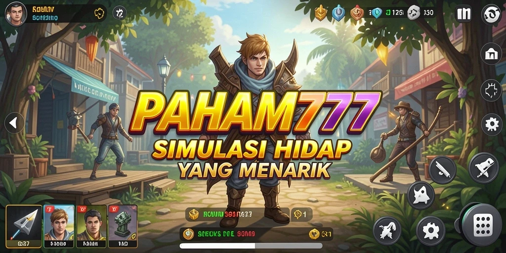 Tampilan gameplay PAHAM777 yang memukau dan realistis.
