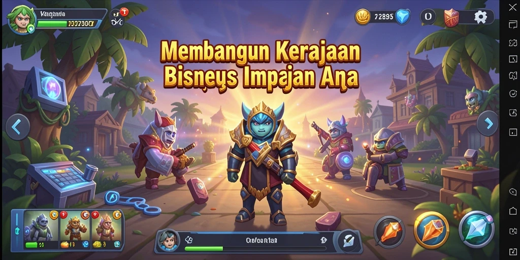 Tampilan gameplay Tycoon RR89 yang menarik dan interaktif.