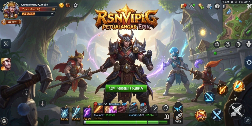 Gamplay menarik di dunia fantastis RSNVIP7